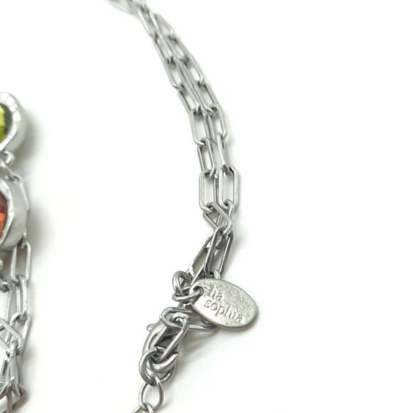 Lia Sophia Pastel GUMDROPS Silver-tone Retired Necklace - Picture 16 of 16